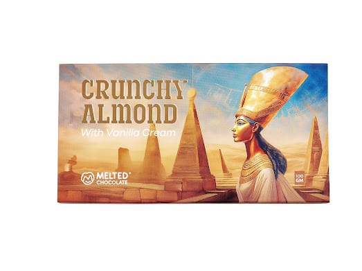 crunchy almond filling vanillia cram 100 gm