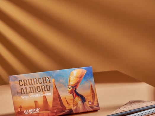 crunchy almond filling vanillia cram 100 gm